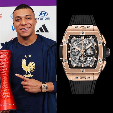 pele mbappe hublot|mbappe watch.